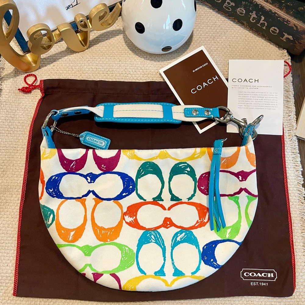 Coach Multicolored Hobo Bag